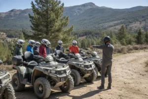 Alquiler de quads en Gúdar grupo guia
