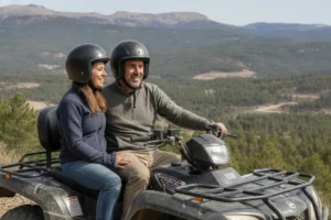 Alquiler de quads en Gúdar pareja biplaza