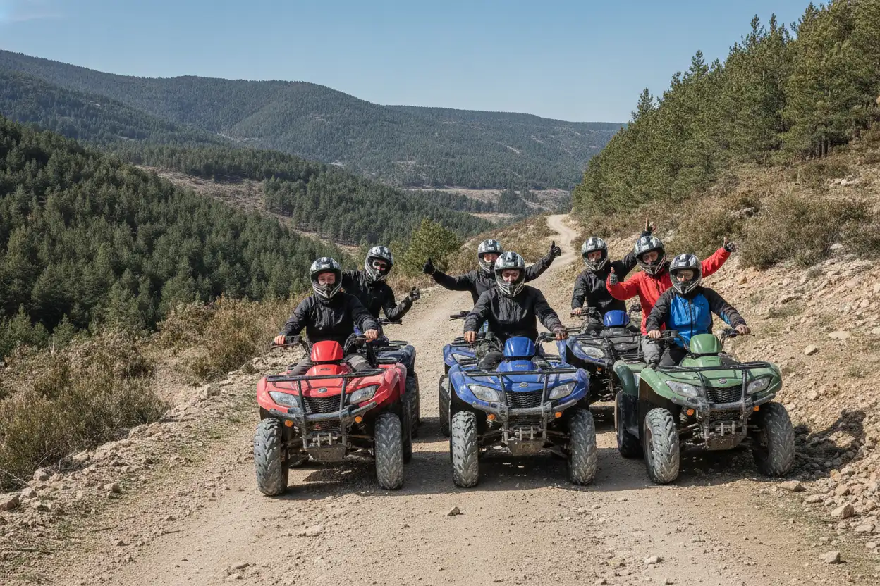 Escapadas en Teruel grupo quads