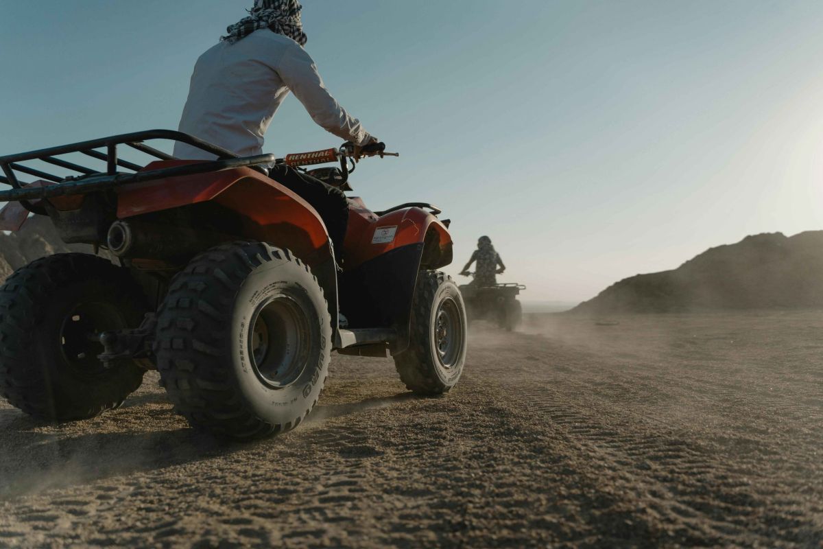 alquiler de quads a menos de 2 horas de valencia - 2 quads por arena
